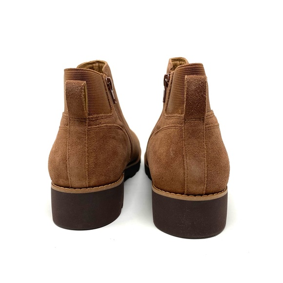 Vionic Brionie Monk Robe Suede Ankle Boots WIDE - Picture 5 of 9